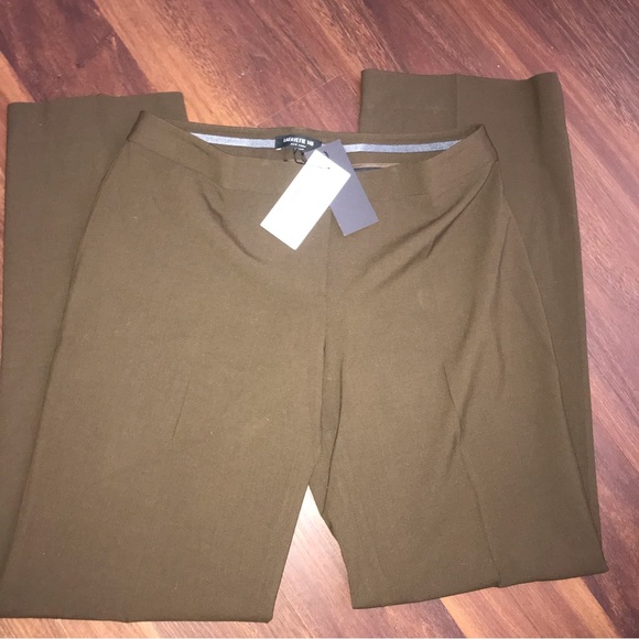 Lafayette 148 Espresso Trouser Slacks NWT